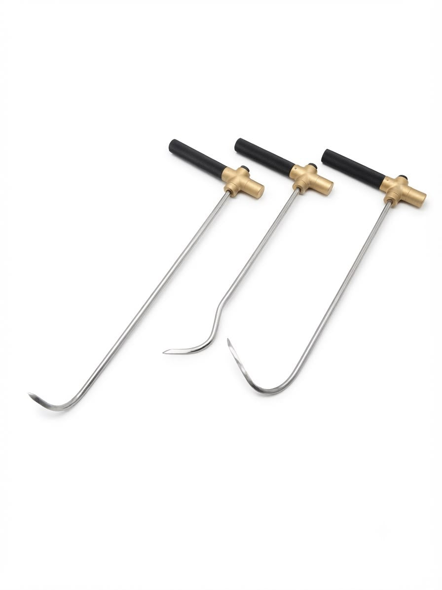ELITPDR Rotating Handle Curved Hook PDR Rod Set
