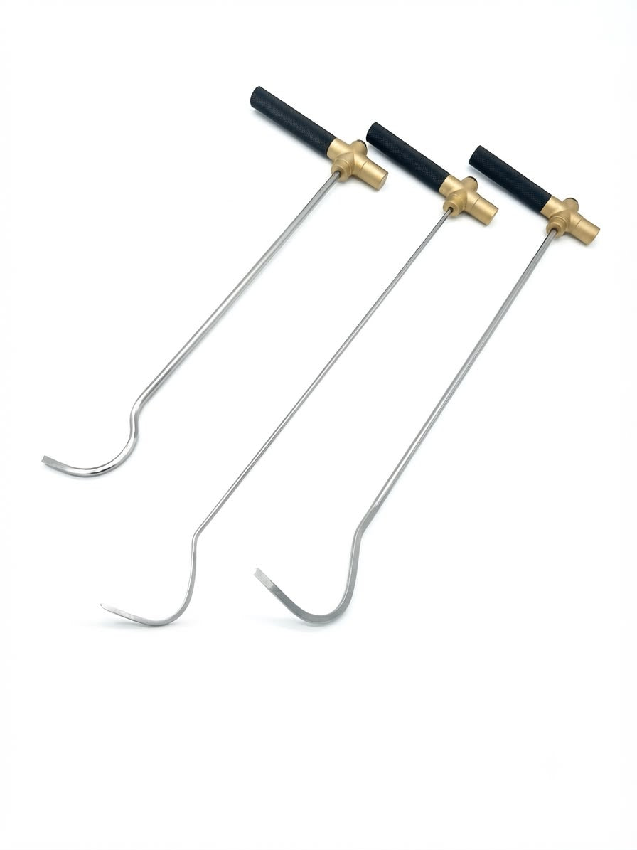 ELITPDR Rotating Handle Curved Spoon PDR Rod Set